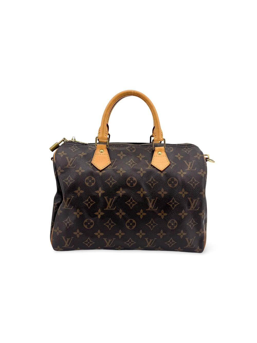 Louis Vuitton Speedy Bandourie 30 Brown #358972L63B
